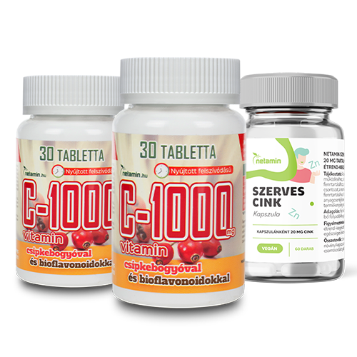 Netamin C-vitamin + Cink csomag