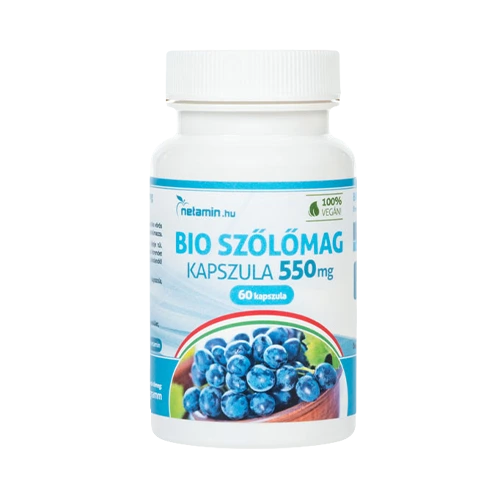 Netamin Bio Szőlőmag 550 mg kapszula