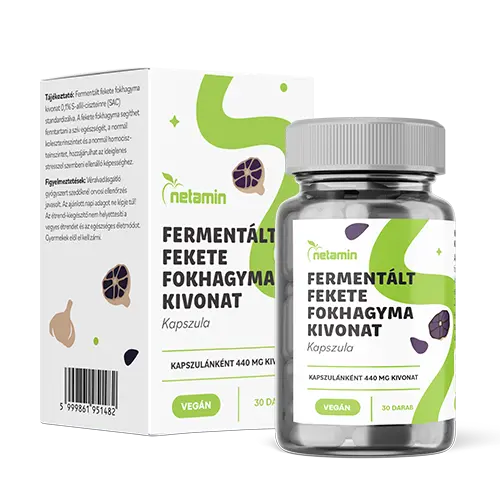 Netamin Fermentált Fekete fokhagyma kivonat