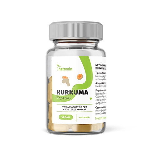 Netamin Kurkuma 500 mg kapszula