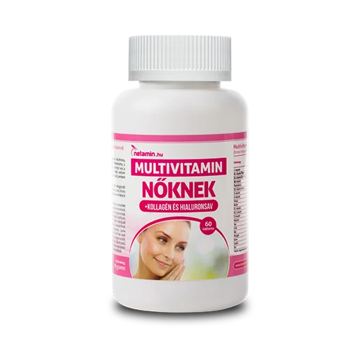 Netamin Multivitamin Nőknek kollagénnel és hialuronsavval