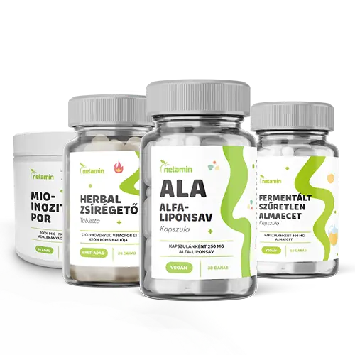 Netamin PCOS / Inzulinrezisztencia + Fogyás válogatáscsomag